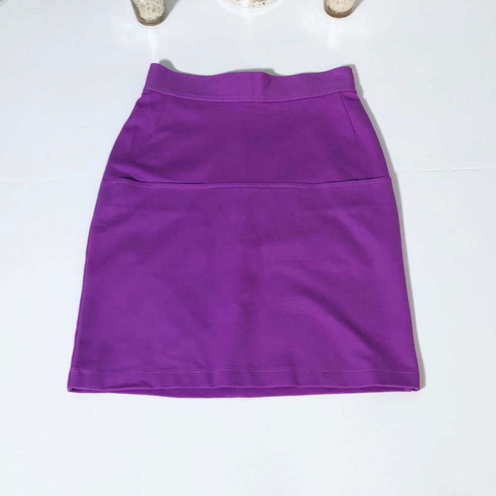 Purple Pencil Skirt